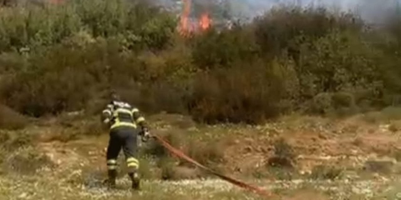 Muğla'da Kontrol Altına Alınan Yangın