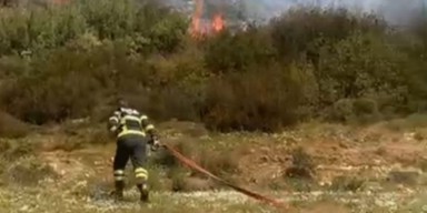 Muğla'da Kontrol Altına Alınan Yangın