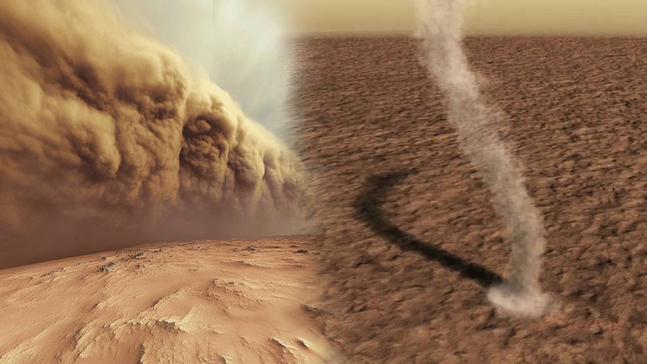 Kızıl Gezegen'de Toz Alarmı: Mars Fırtınaları Astronot Sağlığını Tehdit Ediyor
