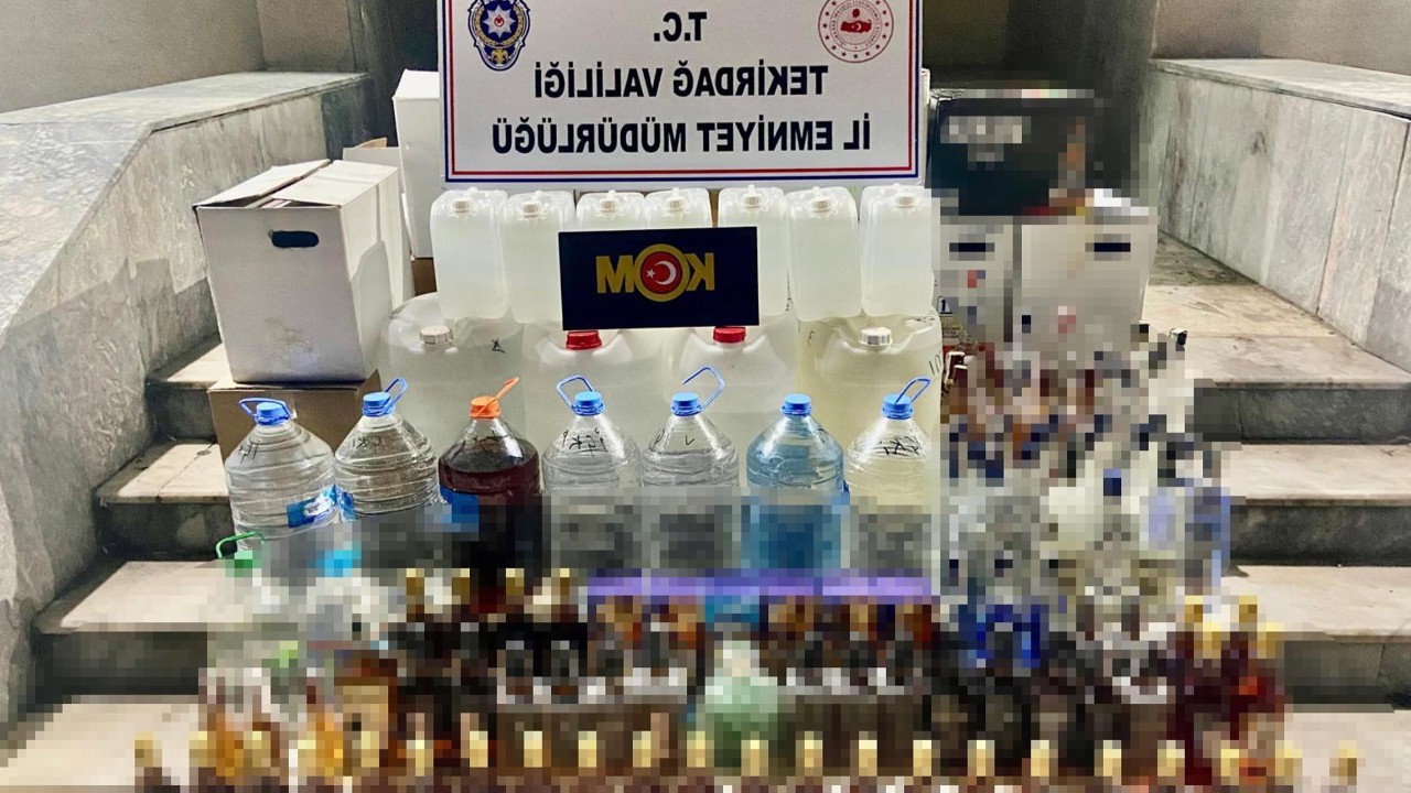 Tekirdağ'da Sahte İçki Operasyonu: 1 Tutuklu