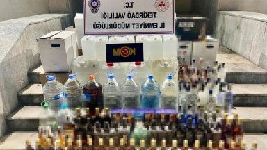 Tekirdağ'da Sahte İçki Operasyonu: 1 Tutuklu