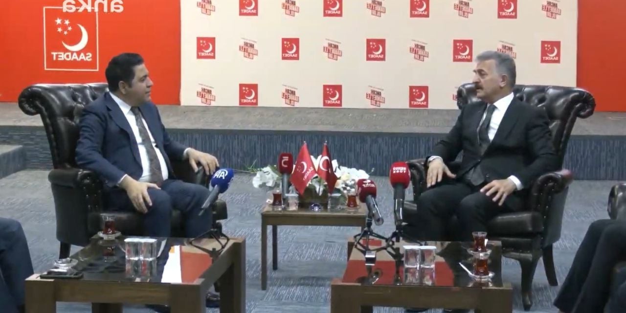 MHP ile Saadet Arasındaki Bayram Ziyaretinde Anayasa Konuşuldu