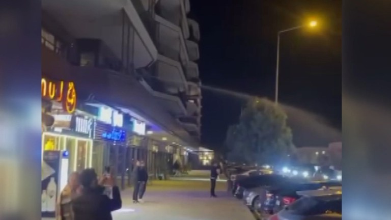 Nilüfer'de modifiye araç gürültüsüne balkondan hortumlu tepki