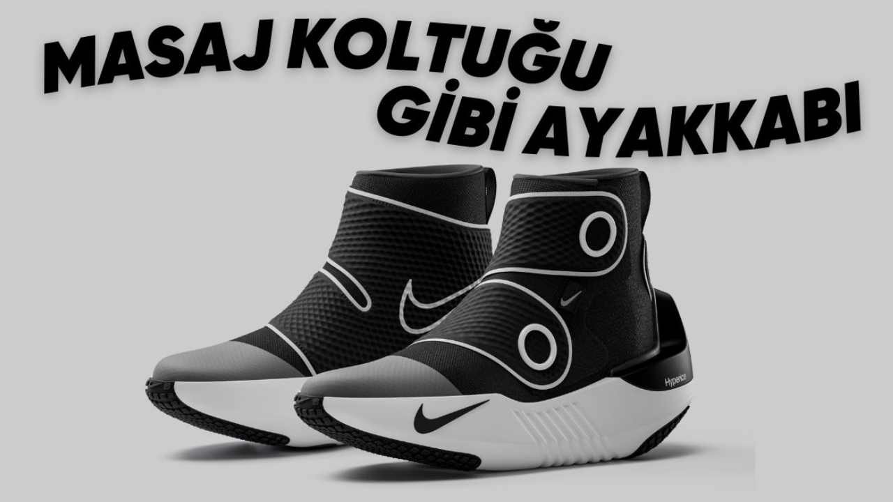 Nike'tan Spor Dünyasını Değiştirecek Hamle: Isıtma ve Masaj Yapan Akıllı Ayakkabı "The Hyperboot" Geliyor!